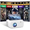 Mini Projector with WiFi and Bluetooth - 2025 Upgraded, 1080p Video Supported, 13000L, HiFi Speaker, Long-Life Lamp, Multi-Device Compatible - Create