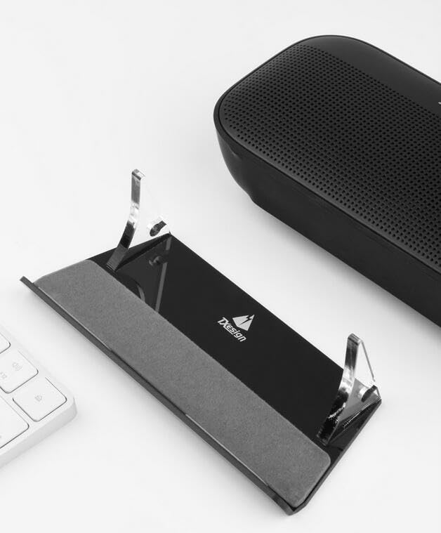 Coyktonty Speaker Stand Holder for Bose SoundLink Flex Mounted Transparent Show Stand Acrylic Display Shelf Support Cradle Bracket