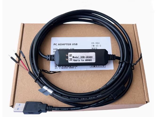 Ailsa Hexi USB-6RA80 for DC Speed Control 6RA80 Programming Debugging Cable USB Interface Communication Download Data Cable Normal Model CH chip 3