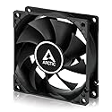 ARCTIC F8 PWM - 80 mm PWM Case Fan, PWM-Signal regulates Fan Speed, Very Quiet Motor, Computer, Fan Speed: 300-2000 RPM - Black