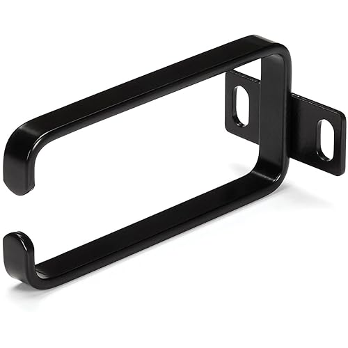 StarTech 1U Vertical 1.8 x 3.9in (4.5 x 10cm) Server Rack Cable Management D-Ring Hook; Network Rack-Mount Cord Organizer; Cable Manager for 19" and