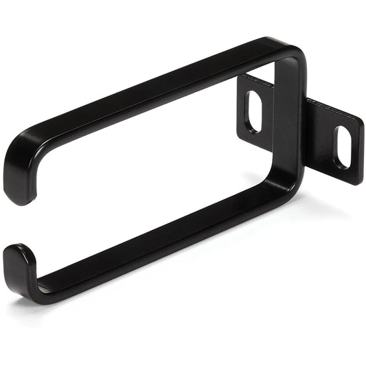 StarTech 1U Vertical 1.8 x 3.9in (4.5 x 10cm) Server Rack Cable Management D-Ring Hook; Network Rack-Mount Cord Organizer; Cable Manager for 19" and
