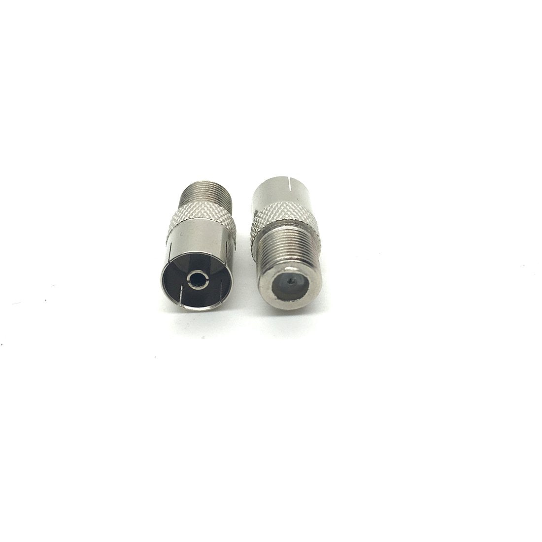 uxcell 2pcs Antenna CATV TV FM PAL Female to F Female Jack RF Coax Adapter