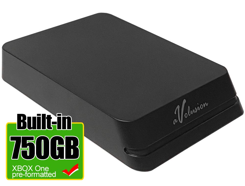 Avolusion Mini HDDGear 750GB USB 3.0 Portable External Gaming Hard Drive (Compatible with Xbox One, Pre-Formatted)