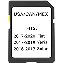 ARERCO Navigation map Update Sd Card Compatible with Toyota Yaris iA-2017, Scion iA-2016, Fiat 124- (2017-2020) sp*der, Lusso, Abarth/Rally