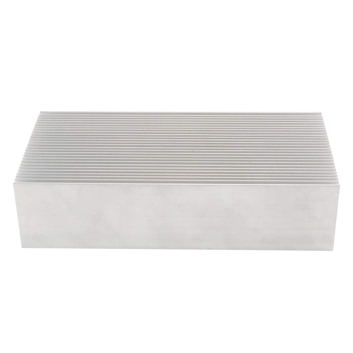 Nxtop 150x69x36mm Aluminum Heat Radiator Heatsink Cooling Fan Silver Tone 2Pcs