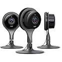 Nest Cam Security Camera 3 Pack Indoor Color: Black Style: Nest Cam Security Camera: 3 Pack, Model: NC1104US… (Renewed)