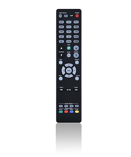JISOWA Remote Control for Denon AVR-S740H RC-1253 AVR-S760H RC-1217 AVR-S940H DRA-800H AVR-X2200W AVR-X2700H AVR-X3300W AVR-X1700H Home Theater AVR AV