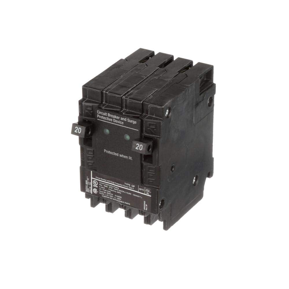 QSA2020SPDP, SIEMENS, 40892280784, SURGE (2)20A 1P 120V BREAKERS AND SPD