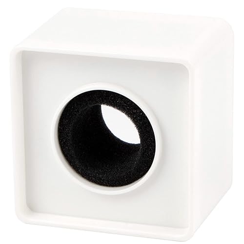 AUEAR, Square Mic Flag Cube Shaped Microphone Logo DIY Custom for News Interview