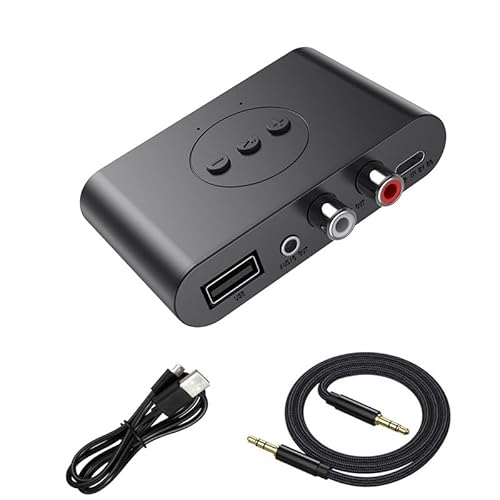 Szyafei Bluetooth 5.4 Music Streaming Audio System Audio Adapter, Compatible with Smartphones and Tablets, Wireless Speaker Adapter