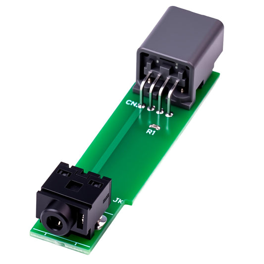 gtpartes Aux Adapter Circuit Board Fit for Toyota Sienna Minivan 2004-2010 Stereo Auxiliary Part Number M3J489018, 86190-AE010 Car Audio Video Input