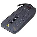 Ditek DTK-8FF 8 Outlet Strip W/ Rj11 Modular Jack 6ft. Cord