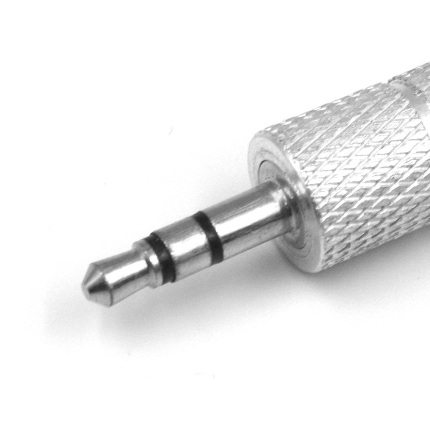 3.5 mm Male to Male Audio Connector, 1/8 inch Audio Adapter Metal 3.5mm Jack to 3.5mm Jack Adapter. (2)