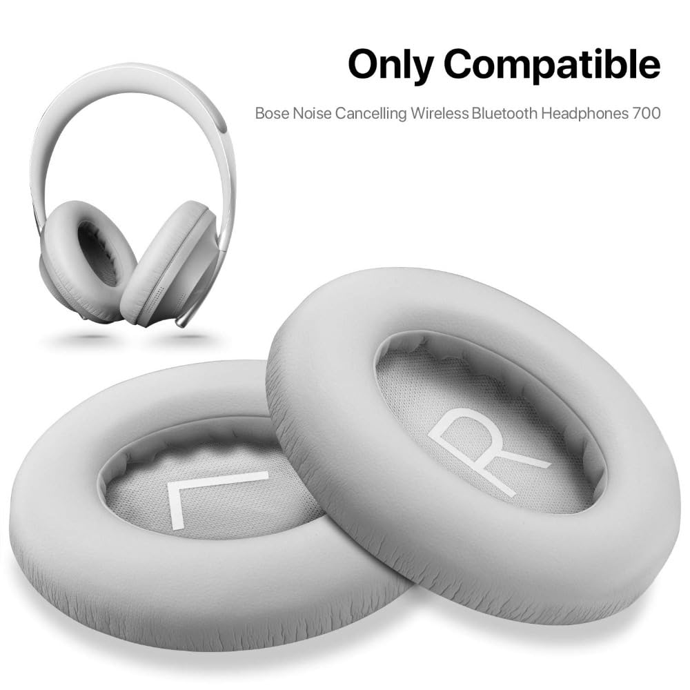 HATOFES Earpads Cushions for Bose 700 Noise Cancelling Headphones (NC700) - Ear Pads Replacement with Softer PU Leather, Luxurious Memory Foam, Extra
