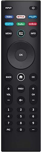 Universal VIZIO Remote Control Replacement - D, M, P, V Series LED LCD HD 4K UHD HDR Smart TVs