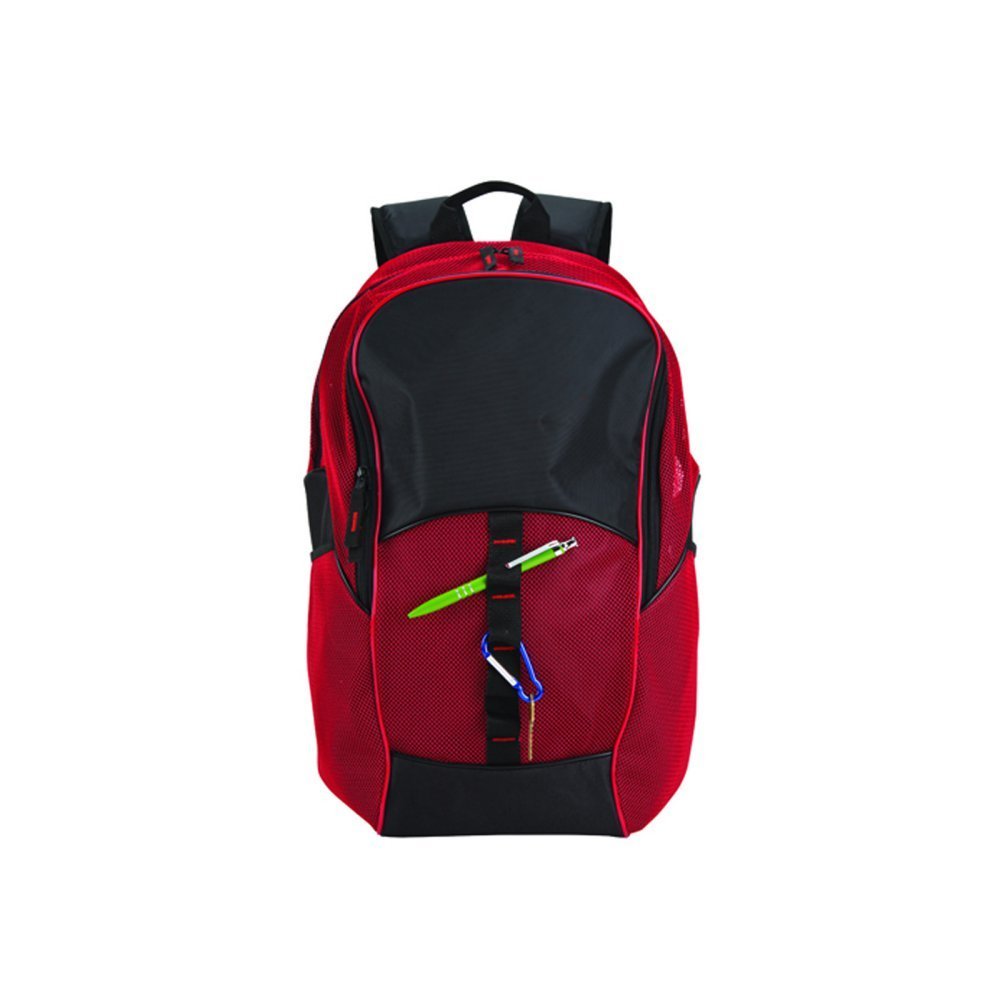 GOODHOPE Bags Travelwell Mesh Tablet Computer Backpack, Red
