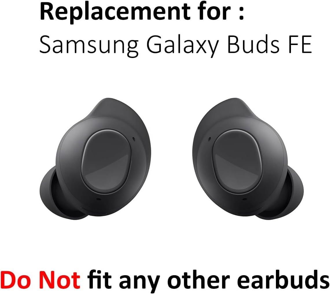 Wing Tip & Earbud Tips Replacement fit Samsung Galaxy Buds FE Headphones