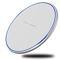 15W Wireless Charger Fast Charging Pad Slim for Galaxy Note 20, Ultra - Quick Charge White Compatible with Samsung Galaxy Note 20, Note 20 Ultra