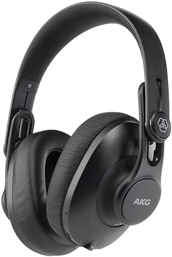 AKG Pro Audio K361BT Bluetooth Wireless or Wired, Over-Ear, Closed-Back, Light Weight, Foldable, Professional Recording Studio Headphones, Studio…