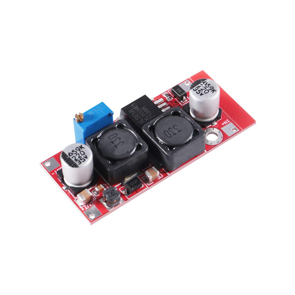 ACEIRMC 5pcs XL6009 Boost Buck DC Adjustable Step Up Down Converter Module Solar Voltage
