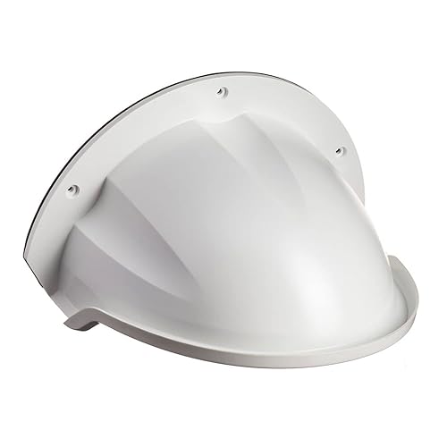 SDS DS-1250ZJ Universal Sun Rain Shade Survielance Camera Shield Cover for Nest/Ring/Dome/Bullert Outdoor Camera, (1 Pack, White)