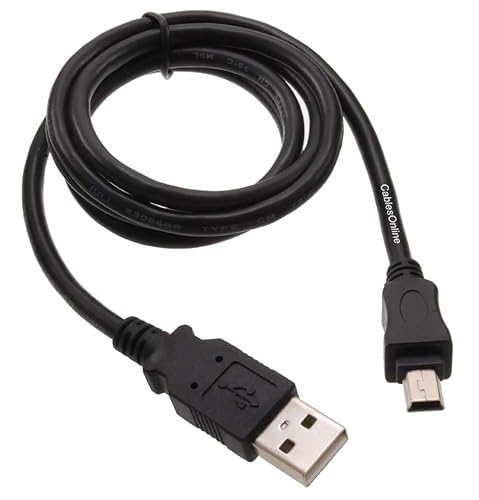 CablesOnline, 3ft USB 2.0 A-Type Male to Mini-B 5-Pin Male Shielded USB Cable, USB2-A503