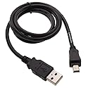 CablesOnline, 3ft USB 2.0 A-Type Male to Mini-B 5-Pin Male Shielded USB Cable, USB2-A503
