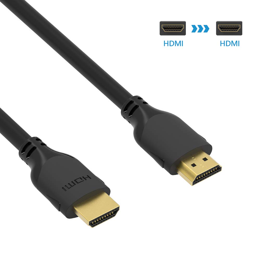 8K 60Hz 6 ft HDMI 2.1 Cable High Speed Gold Connectors UHD 30AWG for Samsung Neo QLED 8K Smart TV QN900A
