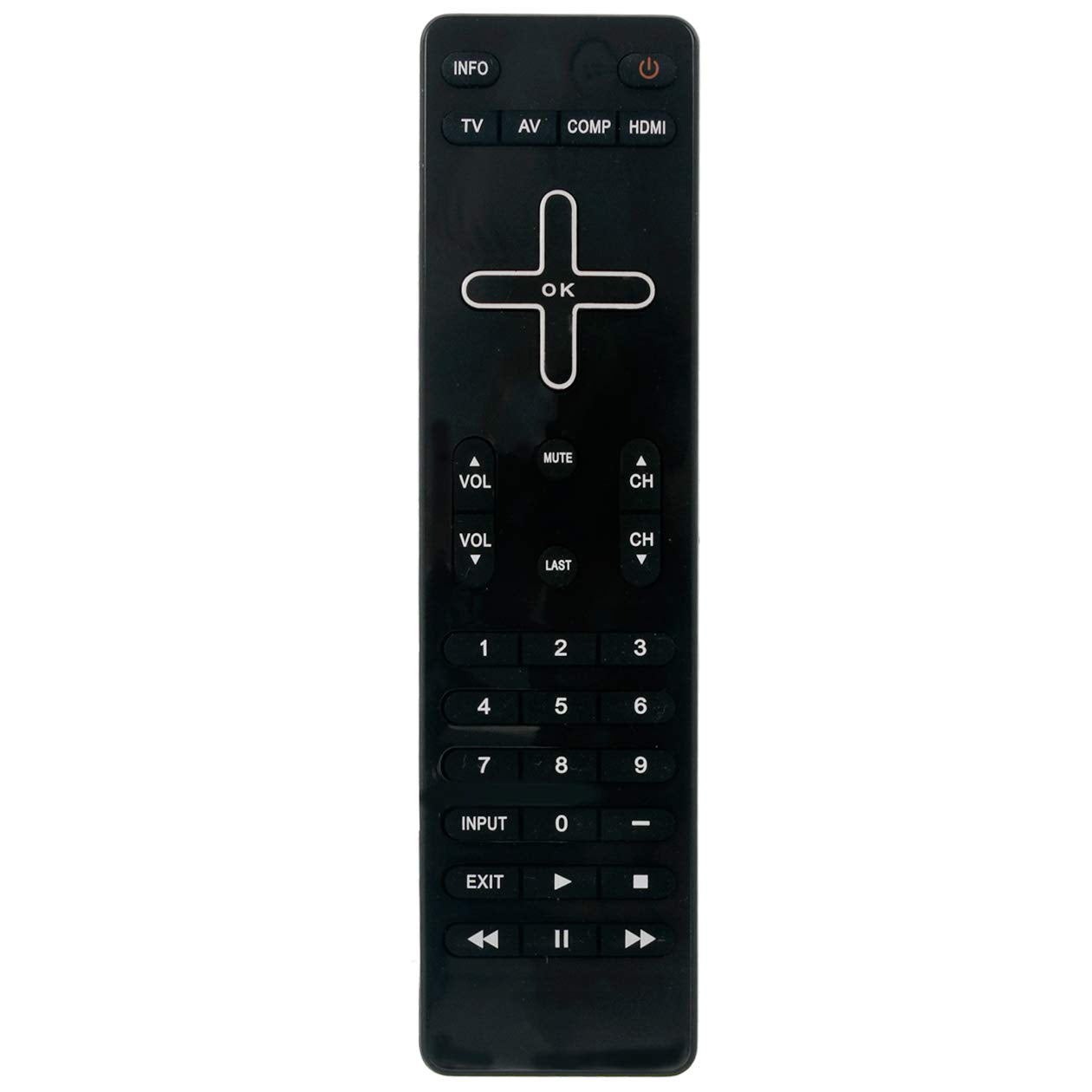 AIDITIYMI VR9 Replace Remote Control fit for VIZIO LCD TV HDTV M160MV M190MV M220MV VM190XVT VM230XVT E320ME M260MV E260MV