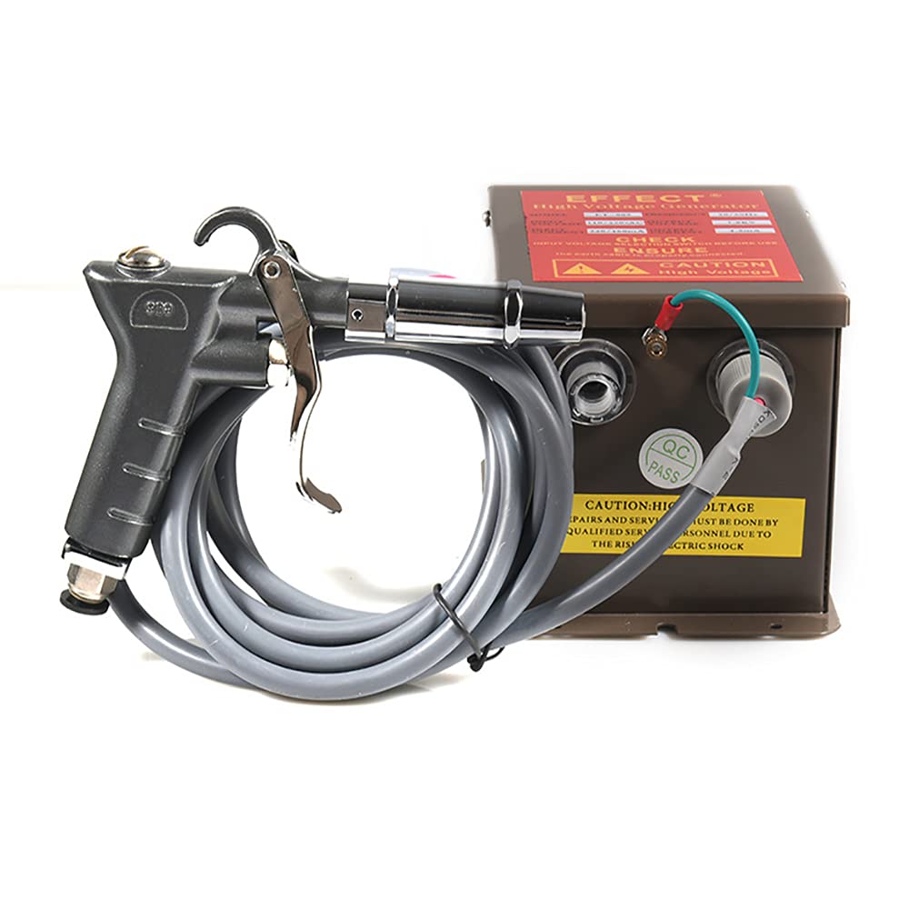 AC 110V Industrial Ionizing Air Gun, Eliminate Static Air Blow Gun Negative Ion Fan Electrostatic Eliminator