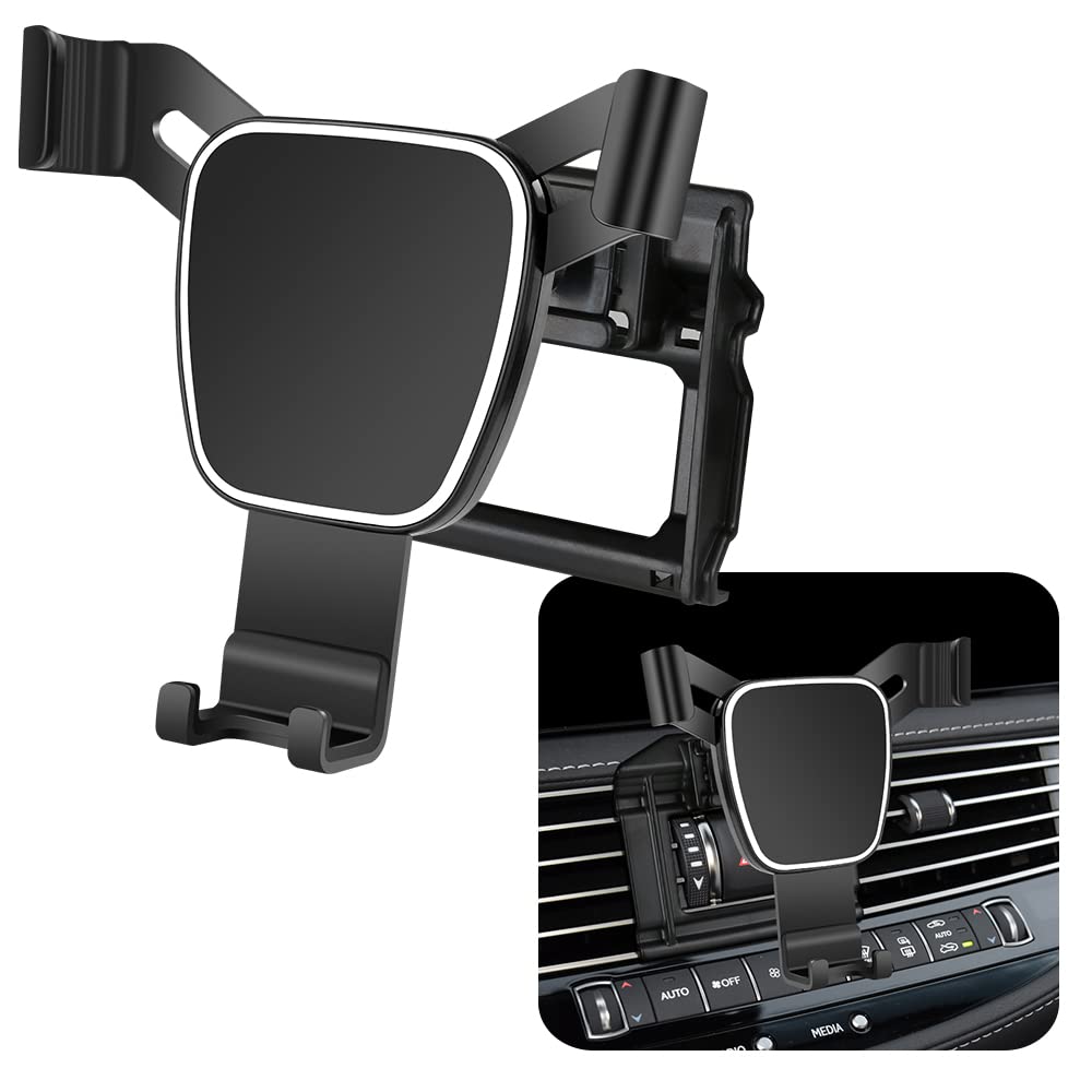 LUNQIN Car Phone Holder for Lexus LS 500 500h 2018-2026 Auto Accessories Navigation Bracket Interior Decoration Mobile Cell Phone Mount