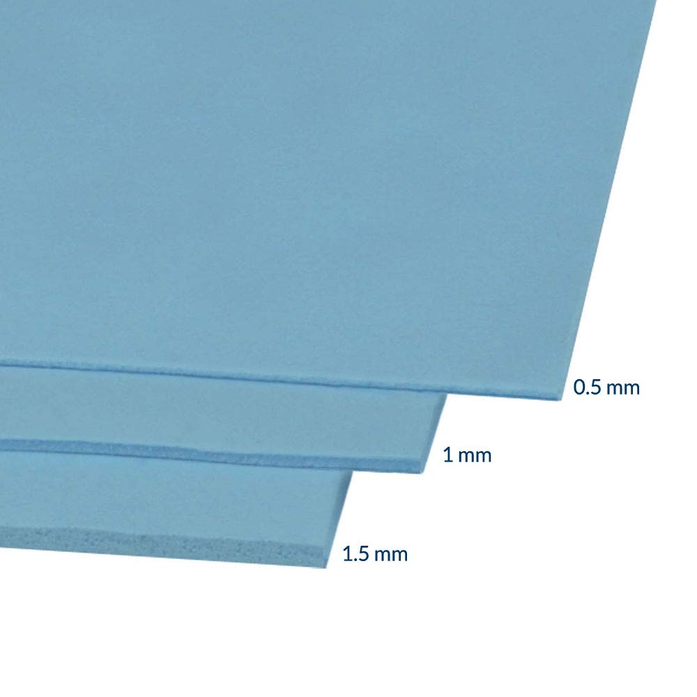 ARCTIC TP-2 (APT2560): Economic Thermal Pad, 290 x 290 x 0.5 mm (1 Piece) - Thermal pad, Excellent Heat Conduction, Low Hardness, Ideal Gap Filler