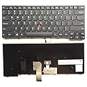 New Laptop Backlit Keyboard Replacement for IBM Lenovo Thinkpad Edge E431 E440 Thinkpad L440 T431s T440 T440p T440s 04X0101, US Layout Black Color