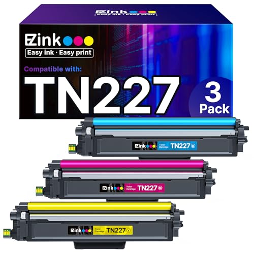 E-Z Ink Compatible Replacement for Brother TN227 TN223 TN227C TN227M TN227Y