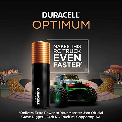 Duracell Optimum AAA Batteries, 22 Count Pack Triple A Battery with Long-lasting Power, Resealable Package for Storage, All-Purpose Alkaline AAA…