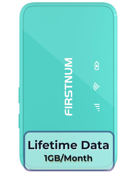 FIRSTNUM M6 Mobile Hotspot, Portable WiFi Hotspot for Travel in 160+ Countries, No SIM Card Required Hotspot No Contract, Connect Up to 10 Devices