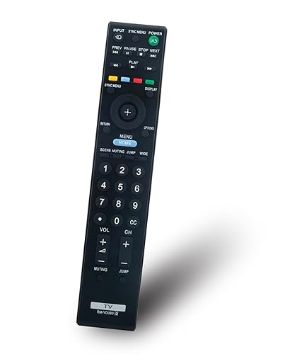Replacement Remote Control for Sony Bravia Smart TV 4K KDL-46BX450 KDL-42EX440 KDL-32BX300 KDL-32BX320 KDL-32BX420 KDL-40BX420 KDL-40BX421 KDL-40BX450