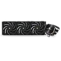 Thermalright Frozen Edge 360 Black AIO Water Cooler,Liquid CPU Cooler, 3×120mm PWM Fans Water Cooling System,2150RPM High Speed Fan,Compatible
