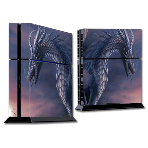 MightySkins Skin Compatible with Sony PS4 Console - Dragon Fantasy | Protective, Durable, and Unique Vinyl Decal wrap Cover | Easy to Apply, Remove