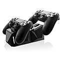 Nyko Charge Block Duo - 2 Port Controller Charging Station with Patented Charging Dongles and Micro-USB/AC Power Cord for PlayStation 4