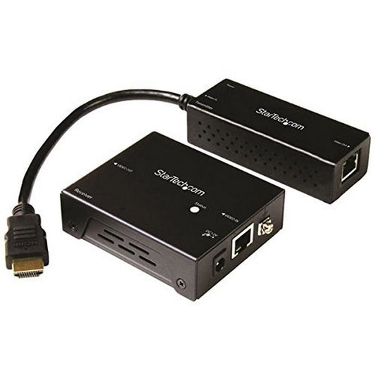 StarTech.com HDBaseT Extender Kit with Compact Transmitter - HDMI Over CAT5 - HDMI Over HDBaseT - Up to 4K, TAA (ST121HDBTDK)
