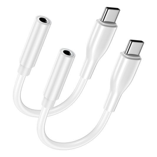 Pixel 10a 9 USB Type C to 3.5mm Headphone Adapter for Google Pixel 10 Pro XL 9a 8,iPhone 17e 16,Samsung USB C to Aux Audio Jack Adapter Dongle Cable