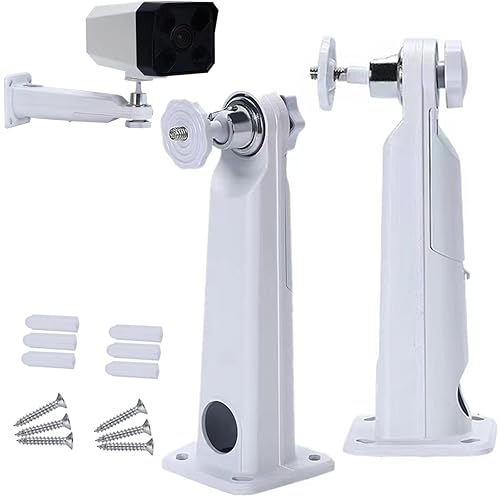 PCUORLEORS Surveillance Security Camera Mount Bracket,Aluminum Alloy Mount Compatible with Arlo, Arlo Pro 2 3, Arlo Ultra CCTV Camera and Other