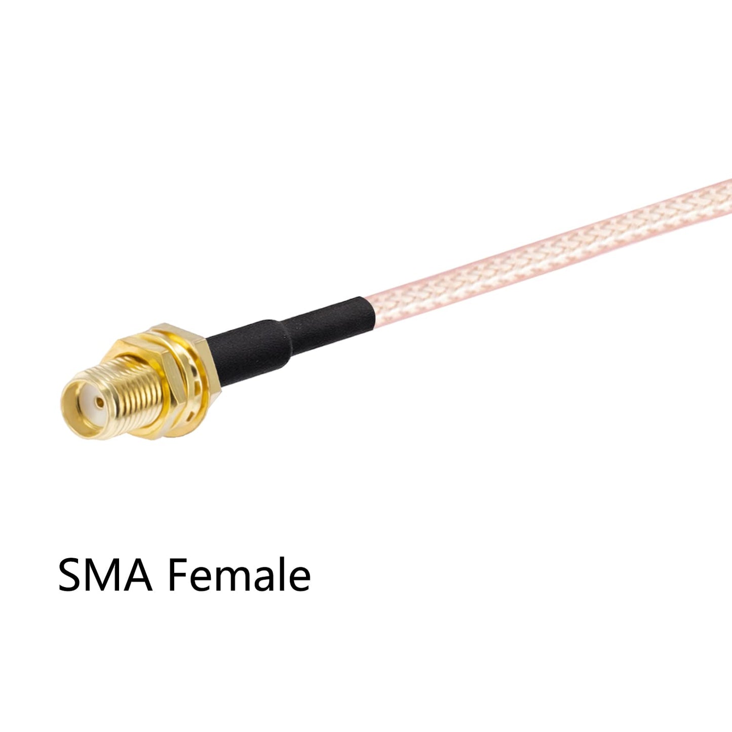 POBADY 6" SMA Female to SMA Dual Female Splitter Coax Cable 3 Way V-Type RG316 50 Ohm for 2G 3G 4G LTE Antenna Router Gateway Modem MiFi Mobile