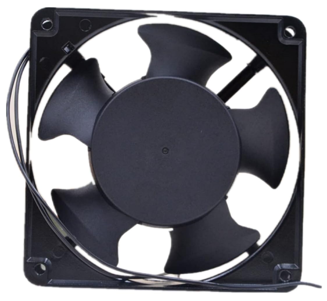 KDF-120 AC 230V 0.14A 120x120x38mm 91CFM 2-Wire Cooling Fan