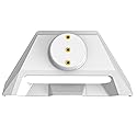 Chatbrid Compatible with Starlink Mini Tripod Mount Adapter - 1/4"~20 Aluminum Alloy Threaded for Portable Use in Vans and RVs (White)