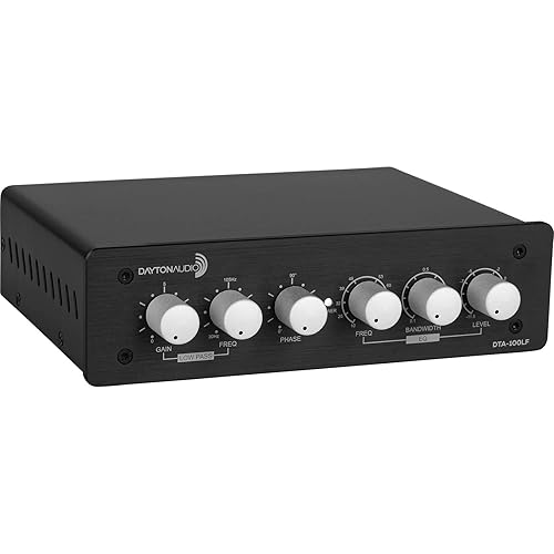 Dayton Audio DTA-100LF Desktop Low-Frequency Amplifier with EQ