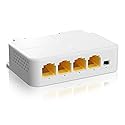 1 in 3 Out Gigabit PoE Extender, NICGIGA 3 Port PoE Repeater 100 Meters(328 ft),IEEE 802.3af/at Power Over Ethernet PoE Splitter to 3 PoE Devices Like