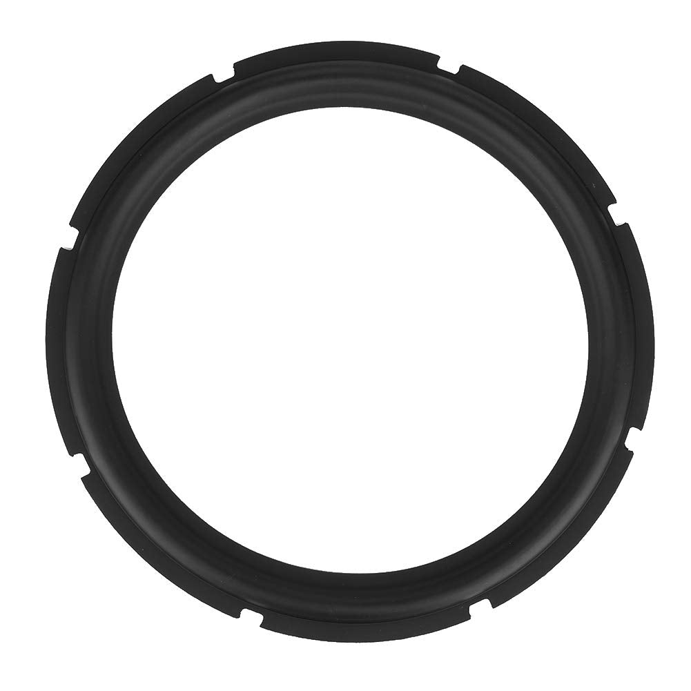 Zopsc Speaker Foam Surround, Universal 12 Inch Woofer Repair Kit for Enhanced Bass Performance Replacement Parts Black Rubber Flexible Durable